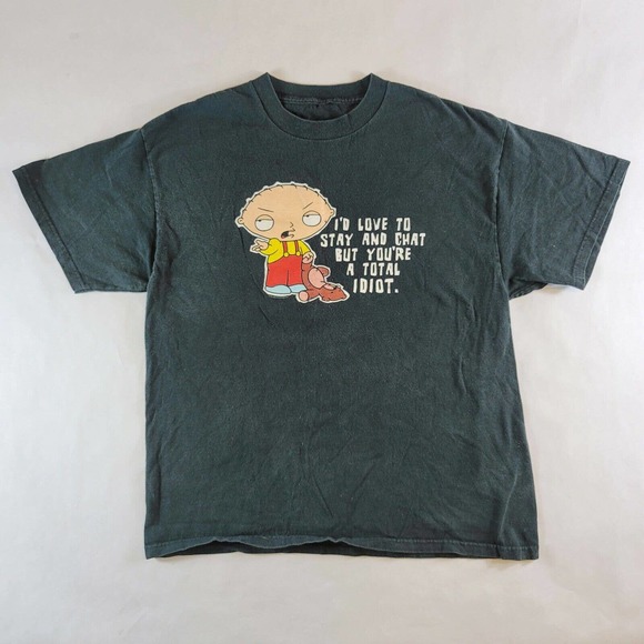 Vintage 2005 Stewie Griffin Family Guy Shirt Mens Size Medium Fox - Picture 2 of 8